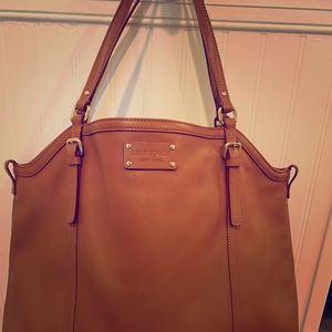 Kate spade leather tote bag